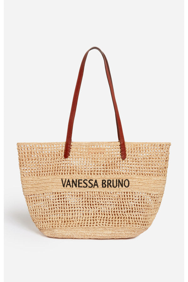 RAFFIA SAND BASKET