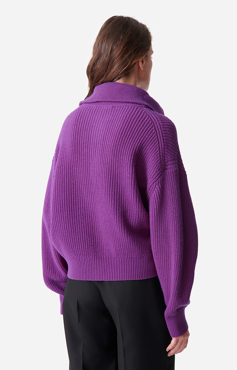 DARSHAN VIOLET SWEATER
