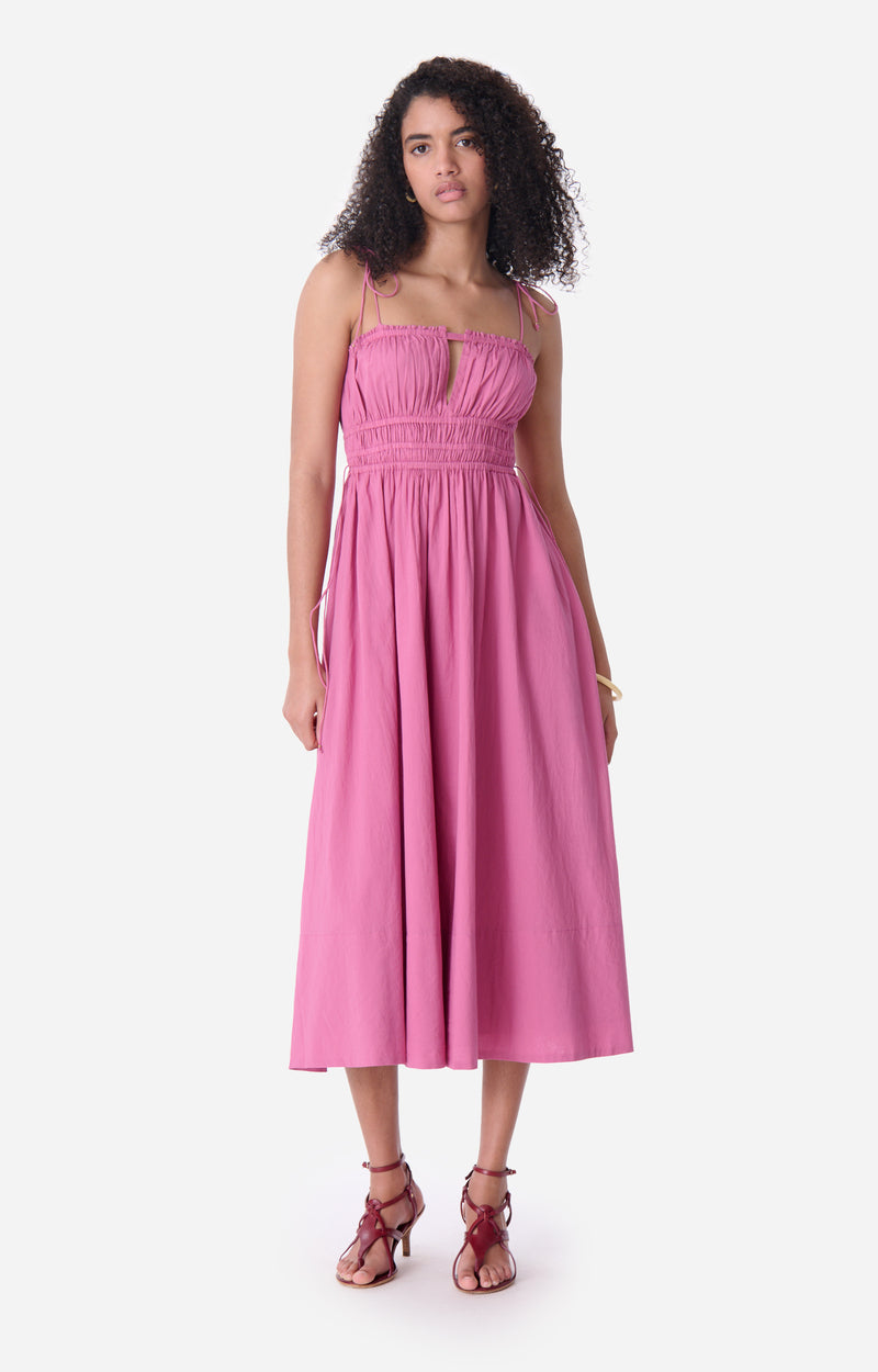 ELDORA MALAGA MIDI DRESS