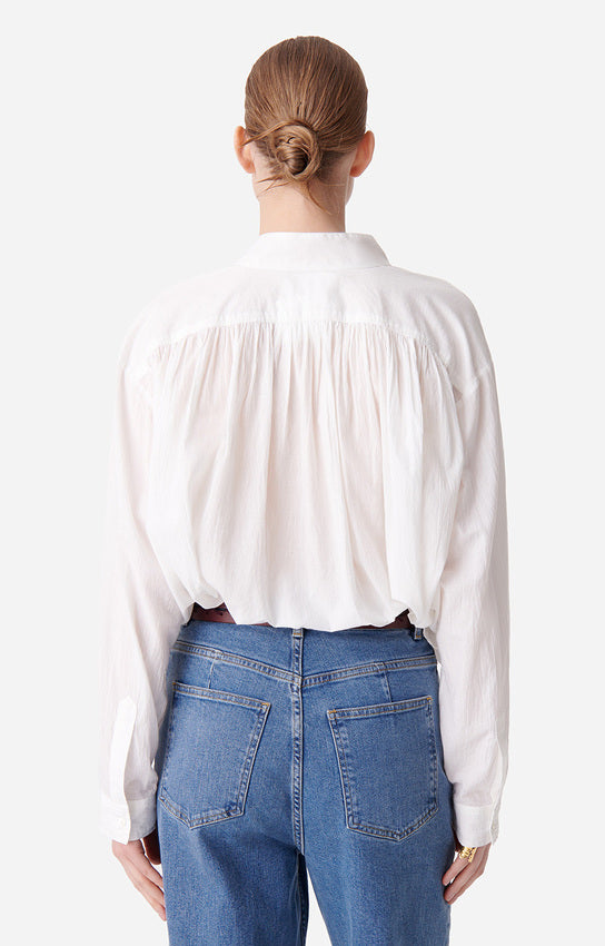 CALVIN WHITE BLOUSE