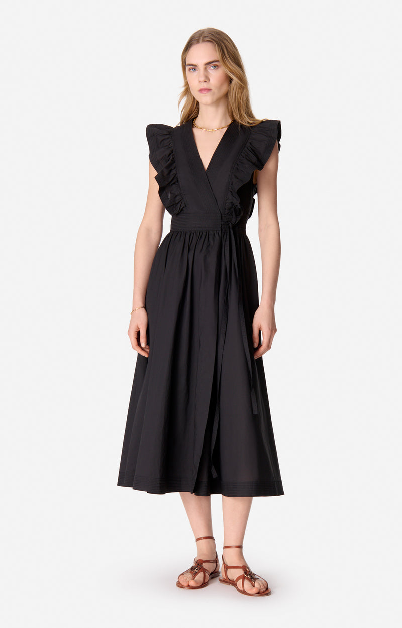 ERMIONE BLACK MAXI DRESS