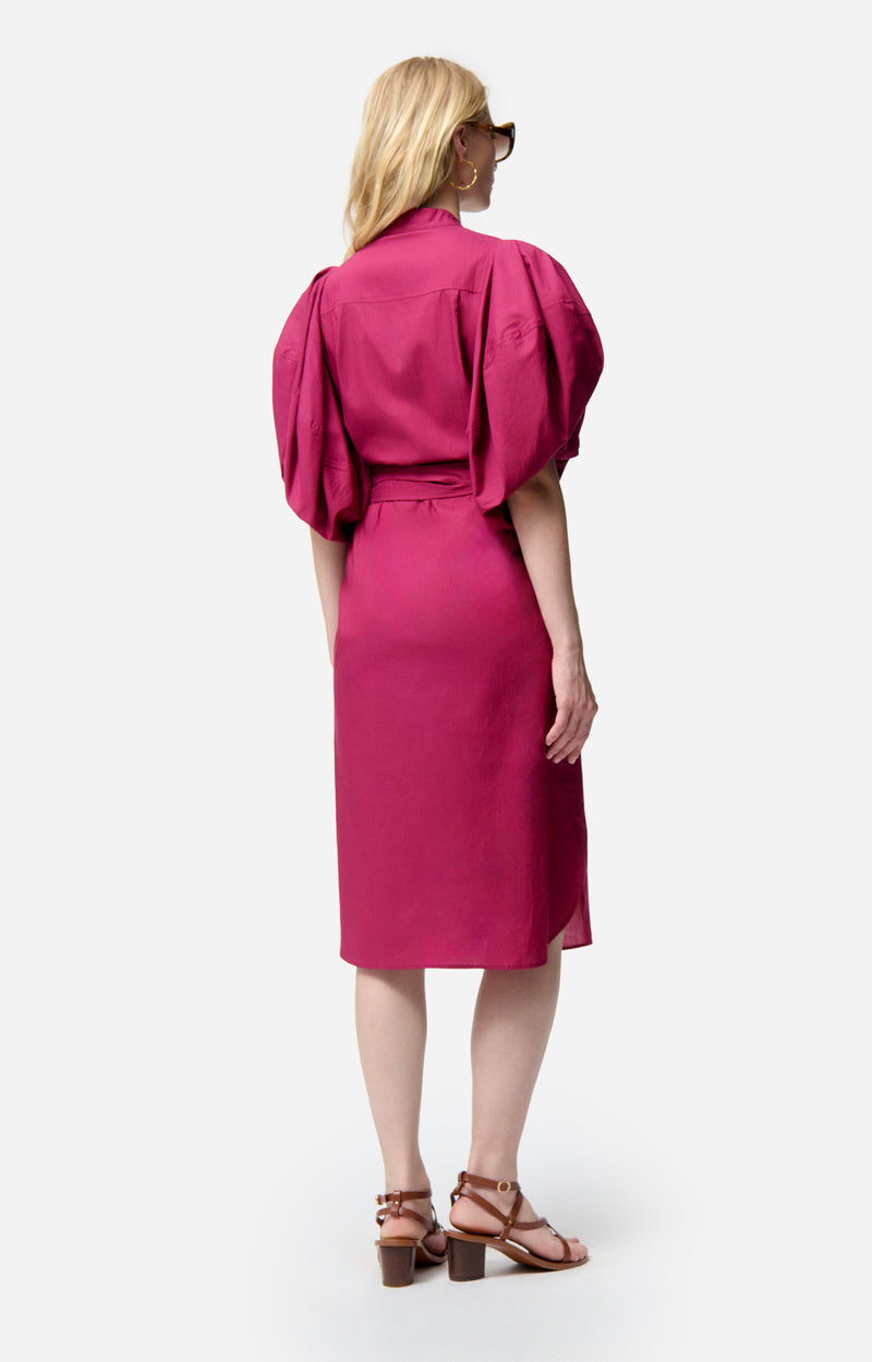 FLORA GARNET DRESS