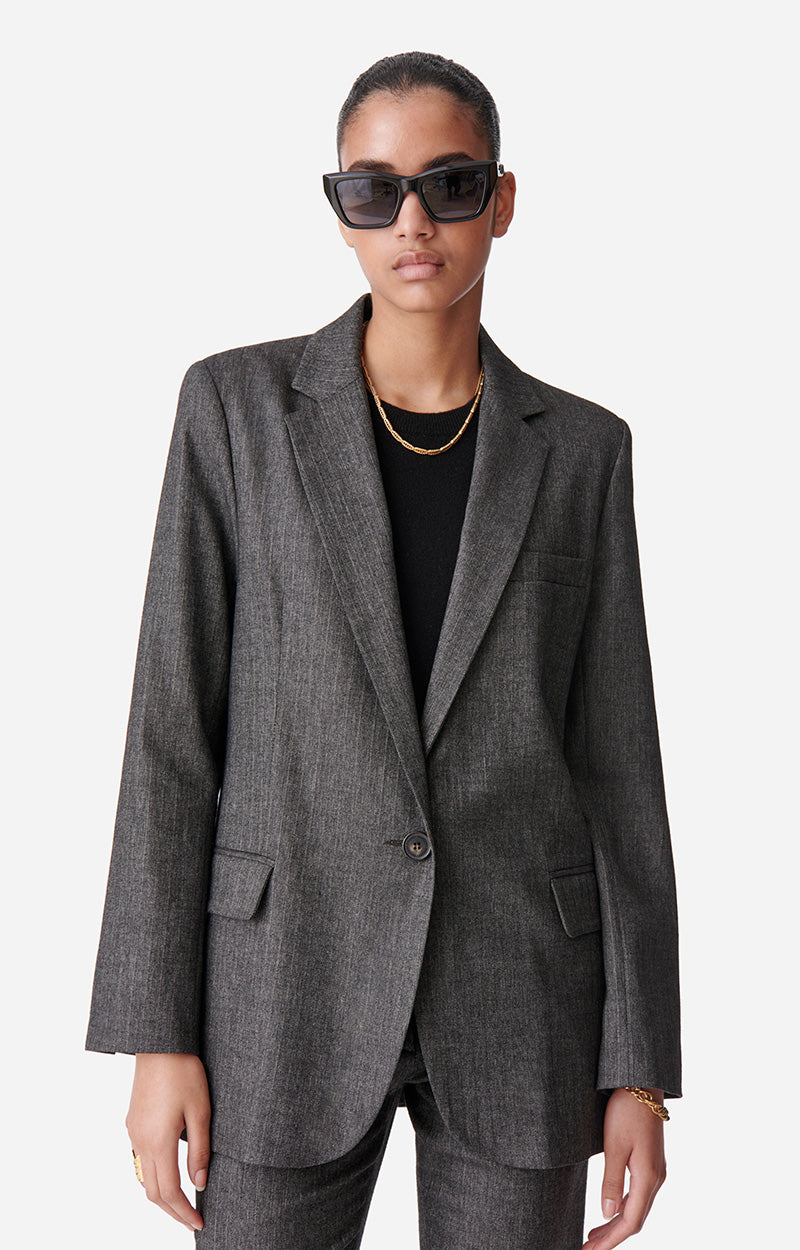 TILIA HEATHER ANTHRACITE JACKET