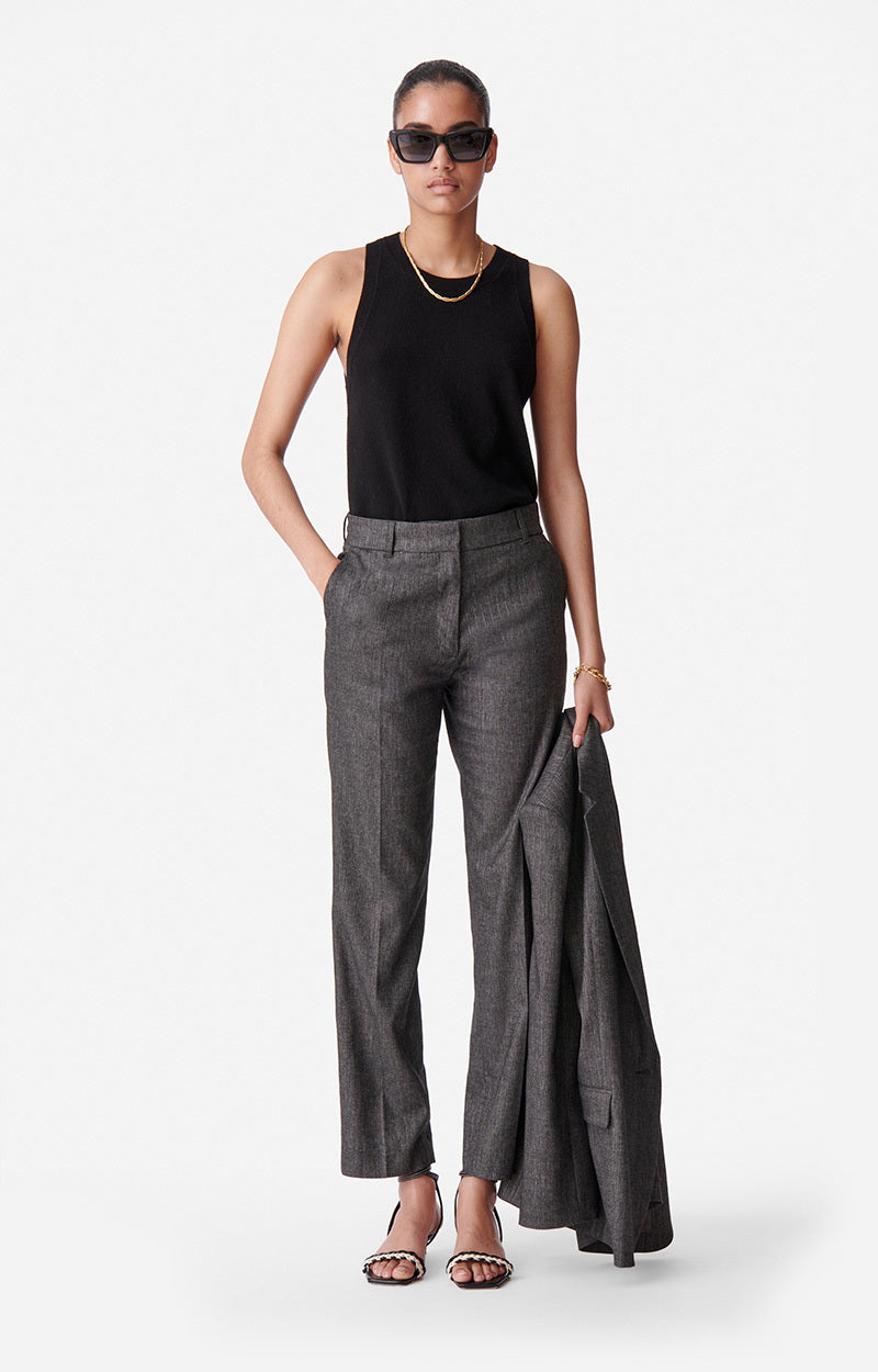 DANDY HEATHER ANTHRACITE PANTS