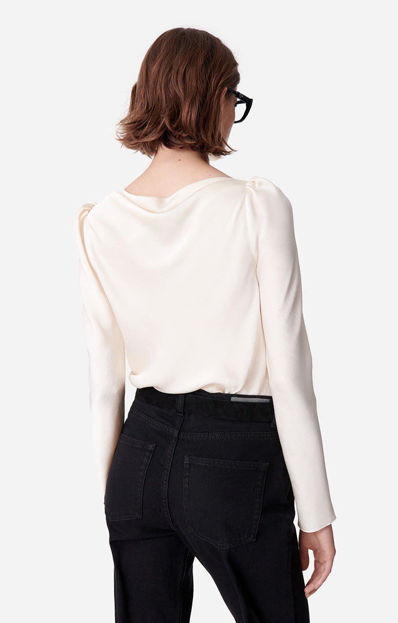 DALMA ECRU BLOUSE