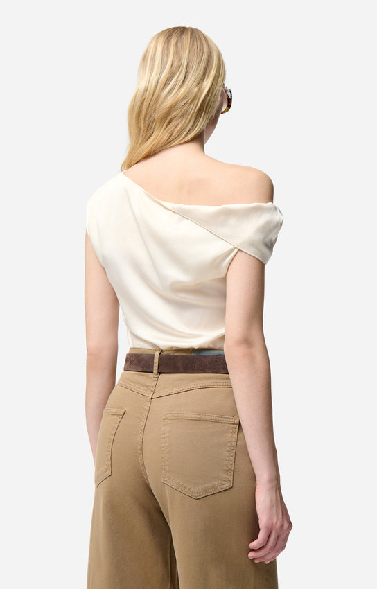 EZAI ECRU TOP