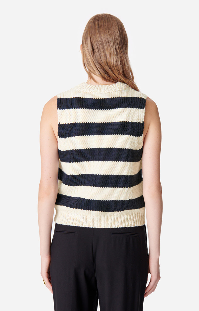 DOUNYA STRIPED VEST