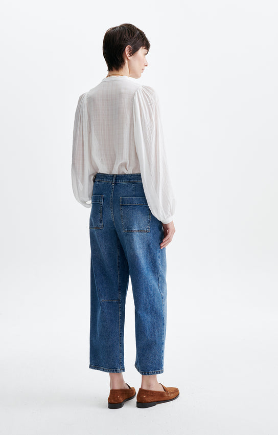 CARGO DENIM PANTS