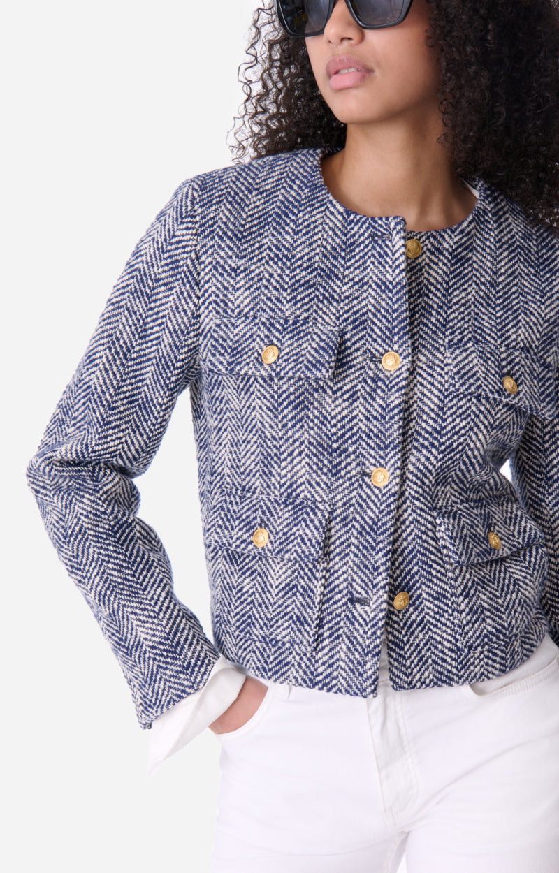 DEANA NAVY JACKET
