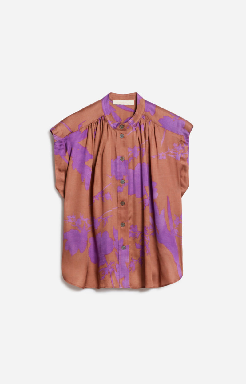 CLIO CARAMEL BLOUSE