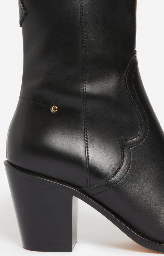 SANTIAG 45MM BLACK BOOTS
