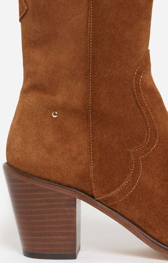 SANTIAG 45MM CAMEL BOOTS