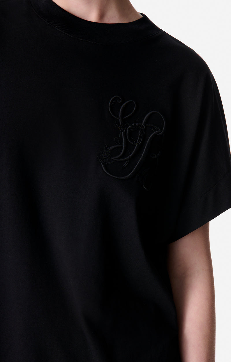 EURIDICE BLACK T-SHIRT