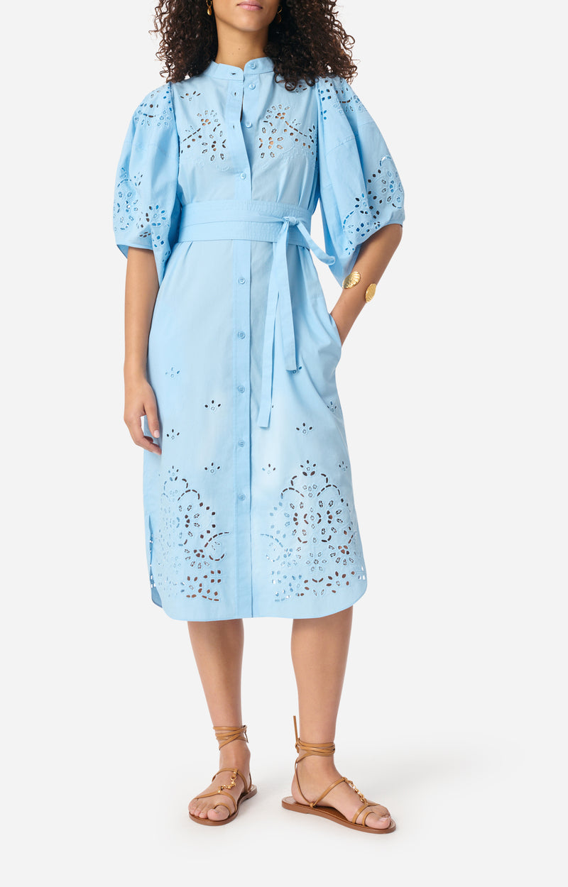 FLORA AZUR DRESS