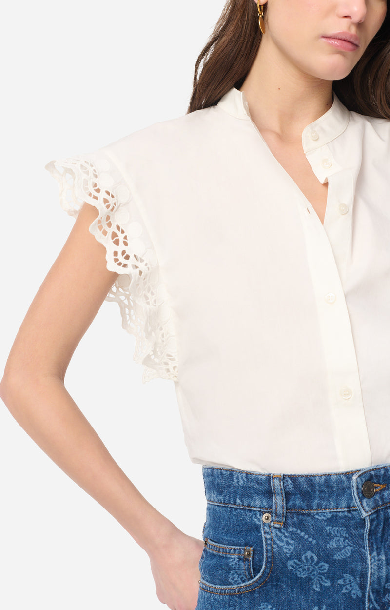 GIFTY ECRU BLOUSE