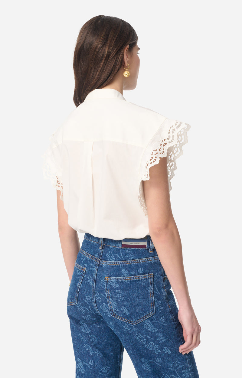 GIFTY ECRU BLOUSE