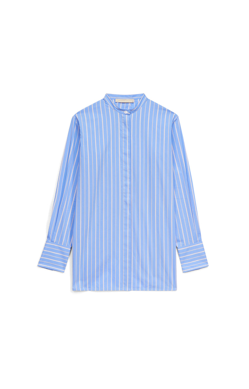 FELINE BLUE SHIRT