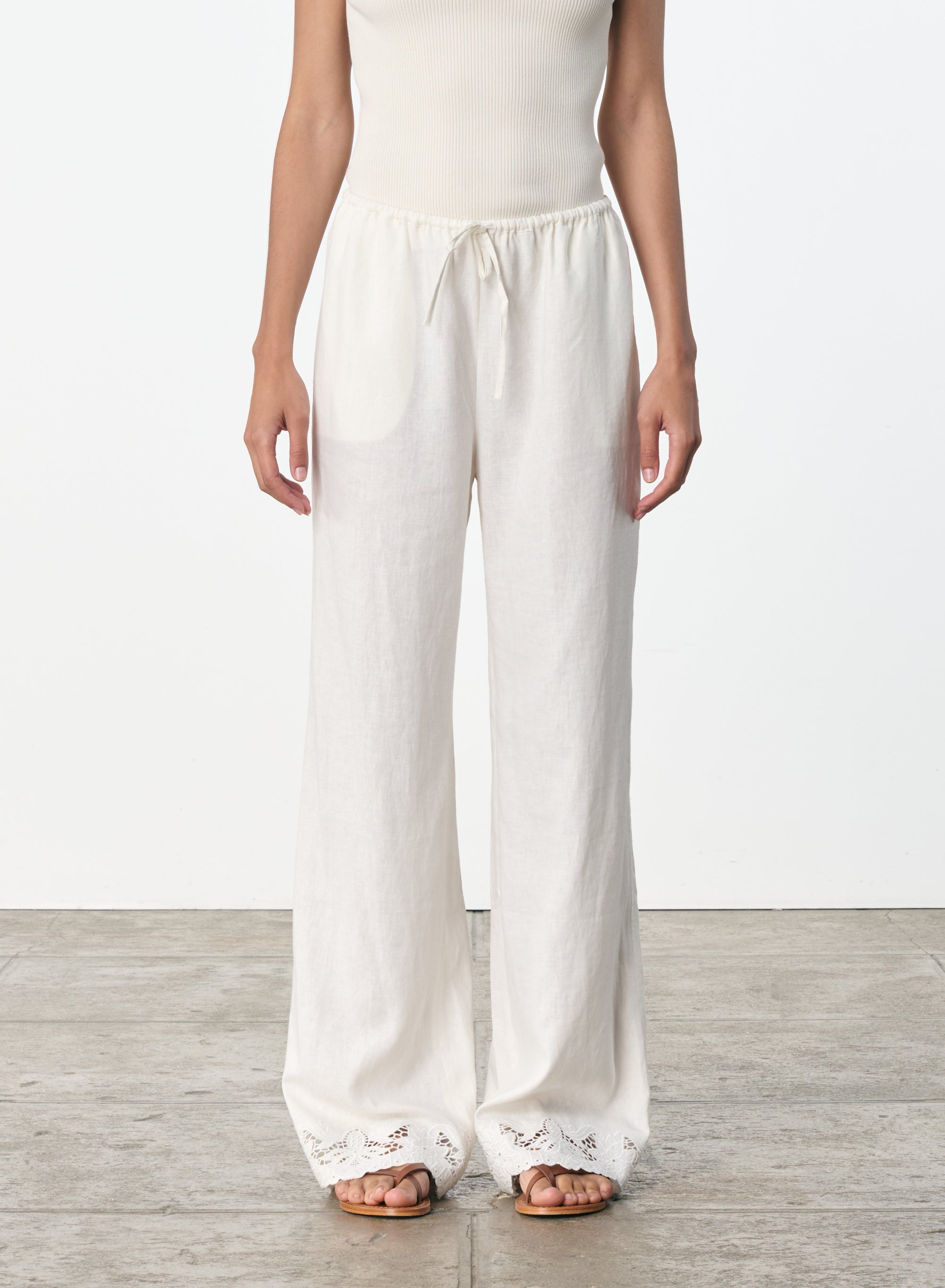 GLIFF ECRU PANTS
